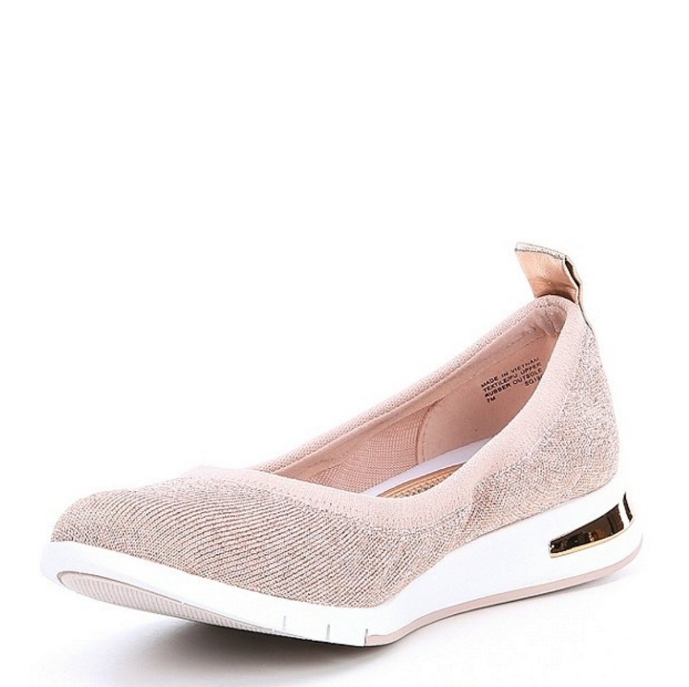 Michael kors upton rose gold ballet flats - Picture 4 of 5